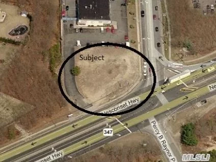 High Visibility Corner Lot With Traffic Light On Westbound Side Of Highway. Zoned L1 - Great For Investment Opportunities! Area Has Heavy Concentration Of Medical Parks With Some Offices And Industrial Warehouse.