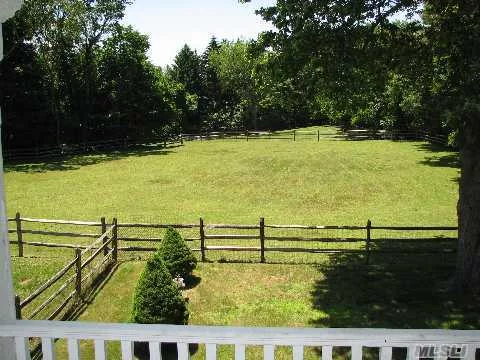 Must See If You Are Looking For A Private Setting Or Your Own Park In The Middle Of Brookville With Jericho Schools 4.83 Acres. Ten Horse Stables Property Attached To Horse Trails Charming 3 Bedroom 2.5 Bath Colonial Minutes To Lie, Parkway, Trains, And Shopping With Whole House Generator.Also Has A Legal One Bedroom Apartment