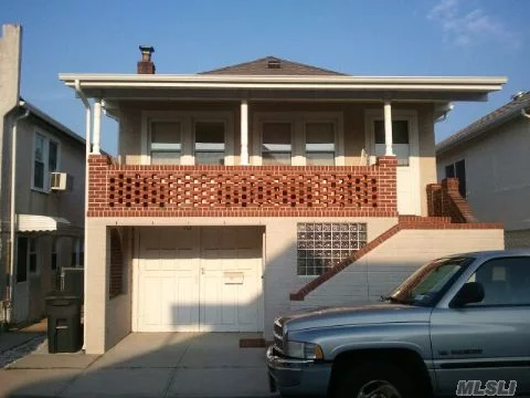 West End Wide Block Beautiful Main Floor Of 2-Family House Has Covered Front Porch, L-Shaped Livingrm-Diningrm. Renovated Eat-In Kitchen W/Washer & Dryer. 3 Bedrooms, 1 Bath.