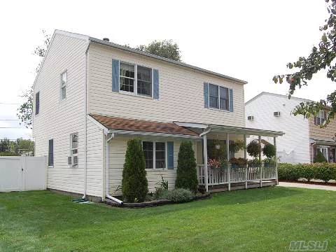 Beautiful 4 Bedroom Colonial With Charming Front Porch In Plainedge Sd#18. Young Home, Built In 1992 And Extremely Well Cared For By Homeowners. Just Bring Your Toothbrush And Move Right In! Taxes Shown Include $1549.55 Basic Star Exemption.