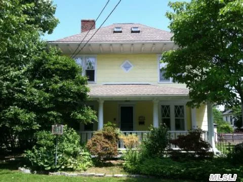 Come And Be Enchanted By Old World Charm, The Architectural Details, The Rocking Chair Front Porch, Lovely Updated And Maintained Charming Home Bordering Shorecrest And The Red Spring Estates, 4 Levels Of Living Space, In-Ground Heated Pool, Steps To Private Beaches, Golf, And Shopping, 45 Minutes From New York City.