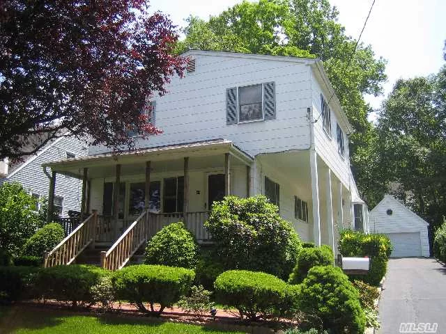 Charming Front Porch Colonial With 4 Bedroms, 2 Full Bath, And Large Family Room With Fpl. New Hardwood Floor In Living Room, New Carpeting On Second Floor. Two-Car Detached Garage W/Loft. Salem Elementary School.