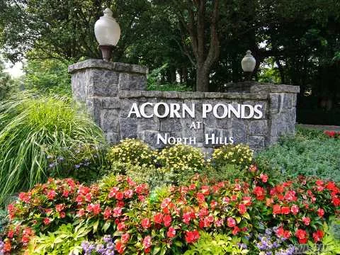 Sun-Filled End-Unit Condo In Acorn Ponds. Ideally Located Overlooking Beautiful Private Woods. Spacious Eat-In Kitchen W/Granite Countertops, Open Floor Plan, Wood Floors. Amazing Master Suite W/Loads Of Closets And Storage, Patio, Deck, Attached 2-Car Garage. Freshly Painted! Clubhouse Community W/Every Amenity. Small Pets Allowed, 1-2 Year Lease Terms. Immediate Occupancy!