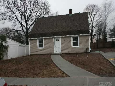 Charming Renovated Levit Cape. New Siding, Roof, Kitchen W Stainless Appliances, Updated Windows, New Bath And Carpeting.
