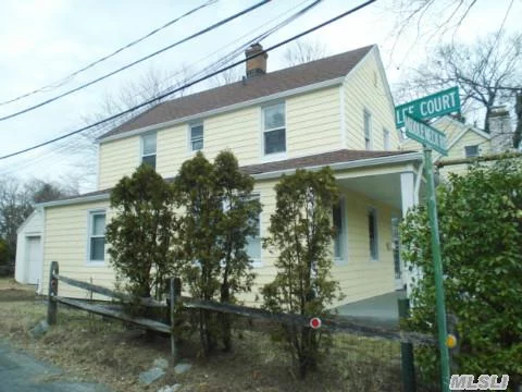 Colonial Has Bright Kitchen, Hardwood Floors, Formal Dining Room, Living Room, First Floor Full Bath, And A Rec Room In The Basement. Renovations Include: New Roof, New Siding, New Kitchen, Baths, Floors, Etc. Rear Door Goes To Garage And Large Yard. Two Off-Street Parking Spaces By Garage. Large Front Porch. Baker Hill And Great Neck North Middle School & High School.