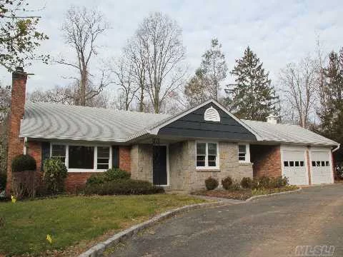 Just Completed Interior Renovations Including New Kitchen Appliances And Cabinets, Three New Bathrooms, Wood Floors And Radiant Heat. Privacy On 1.1 Acres In Glen Head Within North Shore School District. Living Room With Fireplace. Gas Heat, Updated Electrical, New Washer/Dryer. Two Car Garage. Immediate Occupancy. Tenant Pays Commission, 1-Month Fee On A 1-Year Rental.