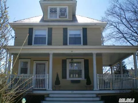 Come And Be Enchanted By Old World Charm, The Architectural Details, The Rocking Chair Wrap Around Porch, Lovely Updated Charming Home, Updated Electric, 2 1/2 Car Garage Was Built 8 Years Ago With 10 Ft Ceilings And Storage. Close To Morgans Park, Golf, Beaches And Shopping, 45 Minutes From New York City