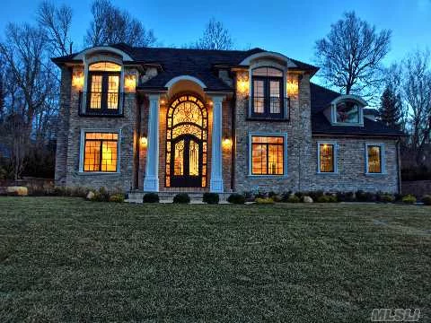 New Construction Brick Colonial Built To Perfection With No Expense Spared, 8700 Sq. Ft. Including 2700 Sq. Ft. Finished Basement With Movie Theater, Gym, Great Room. Designer Kitchen And Baths. Truly A Masterpiece Must See.