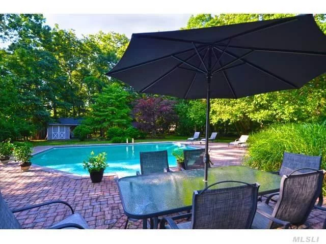 North Fork Rental In Mattituck With Pool. Comfortable 3 Bedroom Home On Parklike Grounds With Inviting Inground Pool. Expansive Outdoor Entertaining Paver Patio. Easy Access To All The North Fork Region Has To Offer.