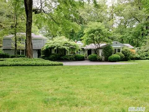 One Of Matinecocks Most Sought After Streets.Tucked Away On A Very Private 2 Acre Parcel Of Manicured Property. Within A Five Minute Drive To Train Station, Town Of Locust Valley,  And Restaurants.