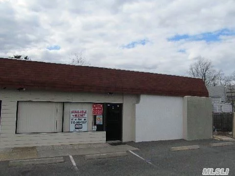 Storefront With Reception, Offices, Yard Area, Strip With Signage