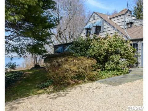 Beautifully Sited 3.77 Usable Waterfront Acres With Charming 3 Bedroom Cape Cod House. Perfect Weekend Retreat Or Full Time Residence Wher You Can Enjoy The Sunsets. Could Also Build Your Own Dream Home.