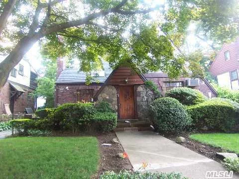 Classic Tudor With Front Ent Patio, Large Yard(50X120)Close To Union Tpk& St John&rsquo;s Univ, Fantastic Location & Block, Quiet, Walk To All, Flexible On Price Within Reason, Good References Expected, 2 Full Baths, Jacuzzi, Fireplace, Countereik, Large Rooms, 5 Bdrms, A/C&rsquo;s, Skylights, Excellentpresentation, Classic Accents, Chalet Style Living Room, North Of Grand Central Pkwy