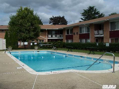 Farmingdale Co-Op, Move Right Into This 1st Floor Unit, Updated Kitchen With Stone Tile Counter-Tops, Stainless Steel Appliances And Breakfast Bar, Updated Bathroom, Large Master Bedroom And Gleamimg Hardwood Floors Throughout! Amenities Include: Laundry Room, Pool, Bbq, Playground, Storage Area,  And Parking Space.