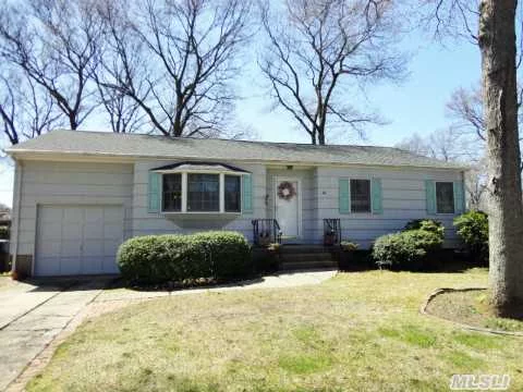 Charming Ranch In Islip S/D Located Mid-Block Location On A Lovely Street. Has Great Bones! Updated Windows, Roof And Burner. Beautiful Wood Floors, Large Finished Basement With One Large Room And Two Smaller Rooms. Tons Of Storage Space. Private Fenced Back Yard. Taxes With Star = $8, 890.