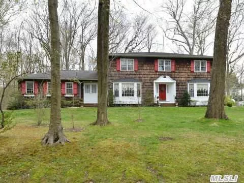 In The Heart Of North Shore&rsquo;s Prestigious Old Brookville With 1 Acre Of Mature Plantings Sits This Lovely Colonial On A Serene And Peaceful Country Lane. North Shore Schools And Low Taxes!!