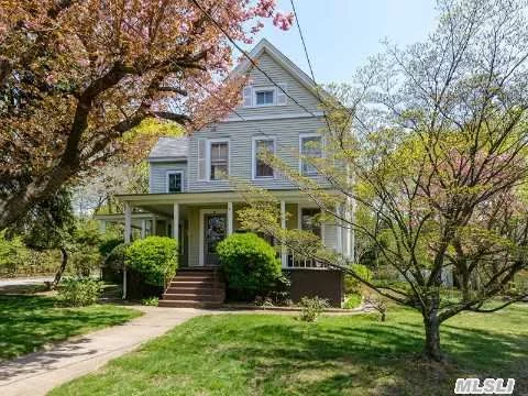 Vintage Colonial On Oversized Lot With Separate 2 Car Garage With Guest Quarters.Spacious Rooms With Moldings And Wonderful Details Waiting For Your Personal Touch. Directly Across The Street From Clifton Park. Walk To Village