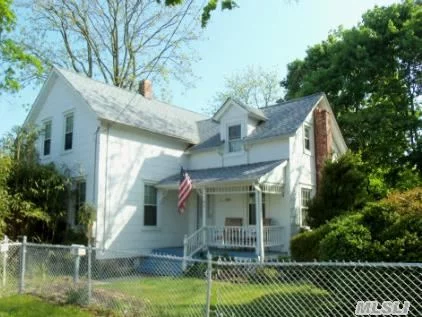 Vintage Colonial, 3 Bedrooms, Parade Porch, Skylight, Living Room, Dining Room, Fenced In Yard.