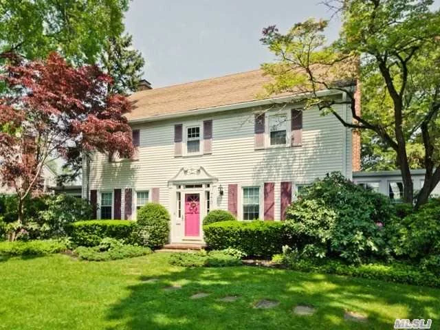 Timeless Ch Col 3/4 Bdrms 2.5Bth All Of Today&rsquo;s Amenities This 1920&rsquo;S Home Is Meticulously Maintained And Updated With New Mechanicals Including Cac And New Windows. Flr W/Fpl, Fdr With Orig Built-In China Cabinet. Gleaming Hardwood Floors Throughout. Den/Office With Outside Entrance. Updated Kitchen And Breakfast Room Leading To Deck & Lush Shy .5 Acre W/Igp. Must See!!