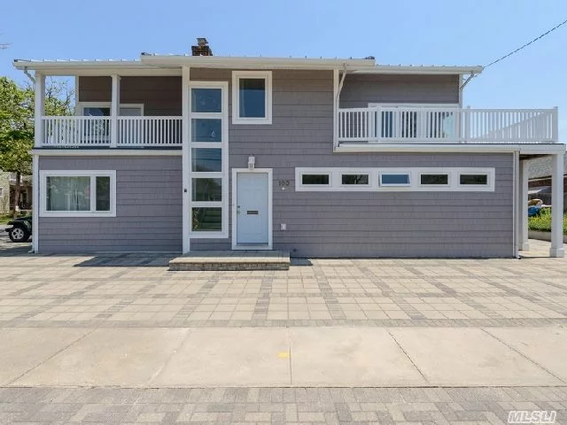 Move Right In To The Is Airy, Bright And Open Beach Property.  This Updated Home Has Two Master Suites W/Ensuite Bathrooms, Private Terraces And Was Recently Updated. Updated Systems Including A Gas Generator Make This A Comfortable Year Round Or Vacation Home . The Worry Free Yard Allows For Extra Guest Parking. Pvt. Beach Entry At The End Of The Block.