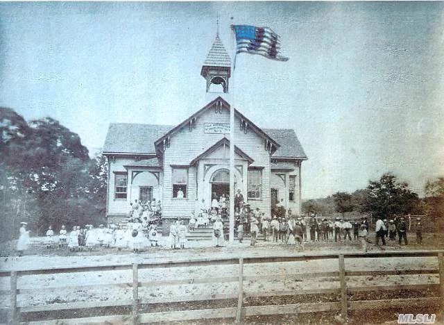 Legal 2 Familt. 2 Apts On 1st Floor. Soaring Attic On Second. Deep Property. Potential For Subdivision. This Structure Was Original School House For Port Washington Built In 1868. Moved Across Street.