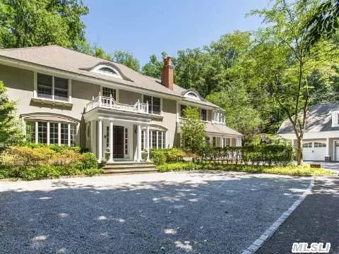 Totally Renovated And Enlarged In 2001 This Lovely 4-Bedroom Revival-Style Colonal Offers 3-Car Carriage House, Heated Gunite Pool And Pool House. Extremely Private Bucolic Setting With 2 Beautifully Landscaped Acres. This Is A Unique And Very Special Home.