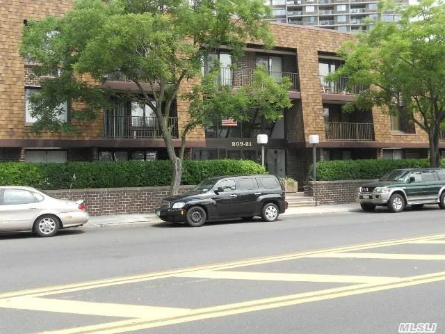 Very Spacious 1 Bedroom Bayside Mews Condo, Renovated Kitchen & Updated Bath, Private & Sunny Yard With Patio(Condo Maintains Yard), Ownership Of 1 Indoor Parking Spot, Washer & Dryer Inside The Apartment, Swim & Fitness Center, Close To Shopping And Express Bus To Ny City, 5 Minutes From Lirr Station, Additional Outdoor Parking Lot.