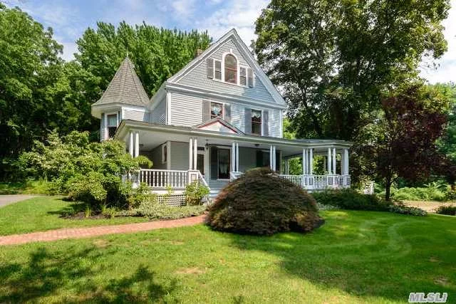 &rsquo;Raspberry Hill&rsquo; Vintage Victorian Circa 1903 Lovingly Restored In 1994. All Of Today&rsquo;s Amenities-All Of Yesterday&rsquo;s Charm. 3.41 Acres, Mature Specimen Trees. Garage: 2 Car Attached And Three Car Detached.Star Exemption -$1, 115.95