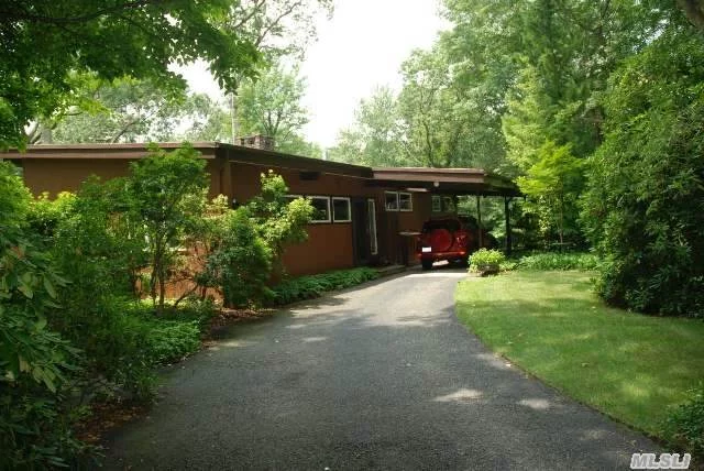 Exceptional Property With Specimen Plantings, 3 Br Ranch With Total Privacy On 1.65 Acres- Prospective Purchasers To Verify Taxes And Information.
