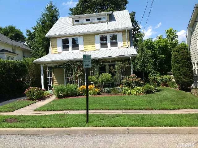 As Is Legal 2 Family House (Over/Under) In Desirable Willowdale Terrace Section Of Pw. Pristine Wood Floors. Charming Front Porch On Tree-Lined Street.  Separate Hw Heaters, Boilers And Electric. Separate Private Entrance To Second Floor. Very Close To Lirr And Town.