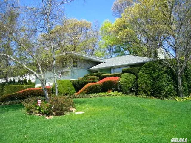 Carpeted & Draped Living/Dining Rm. Radiates Charm And Hospitality. Eat In Kitchen With Butcher Block Counters Leads Out To The Backyard. Expanded Master Suite Plus 2 Sunlit Bedrooms & Bath. Expanded Den With Fireplace Also Leads To The Backyard, Great For Entertaining. Finished Basement Can Be Used As An Office Or Play Area. Plenty Of Storage. 2 Car Garage.