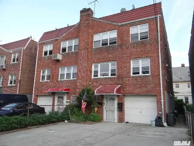 Sd. Brick House, Formal 3 Bedrms, 2 Full Baths, Fully Renovated 2 Years Ago, Hardwood Floor Through, Excellent Condition, Close To Bell Blvd. & Northern Blvd. For Shopping Banking, 4 Minutes Walk To Buses, 6 Minutes Walk To Lirr., 8 Minutes Driving To Bay Terrace Mall, No. 26 School District, Near Schools. A Charming Apt. Seeing Is Believing.