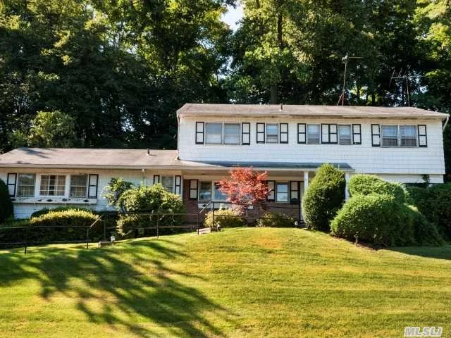 East Hills Country Estates 5 Bedroom Colonial With Bonus Room Mid Block Private Location! Original Owner Retro 1960 Pride Of Ownership Well Maintained. All Wood Floors Always Covered!! Opportunity For Incredible Home To Redo! East Hills Park Pool And Tennis Too.