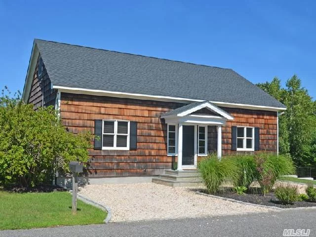 Located At The Peconic Bay Estates, This Beautiful Cape Features A Lg Country Kitchen W/Butler&rsquo;s Pantry, Great Rm, Open Dining Rm, 3 Br, 2 Ba, Stackable Laundry Center In The Closet All On The 1st Floor. 2nd Floor Includes Lg Bedroom And Sitting Room. Move In Ready And Endless Potential Beyond The Already Existing Character And Charm. A Very Special Home. Dormerbayviews!