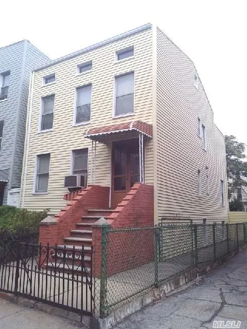 Location, Location, Location One Of The Hottest Neighborhoods In Brooklyn. Architect States If Remains Frame, Can Add Up To 5, 000 Sq Ft, Also May Knock Down, Build 3 Family Frame With Underground Garage. Please Verify All Information. Thank You & Will See You Soon