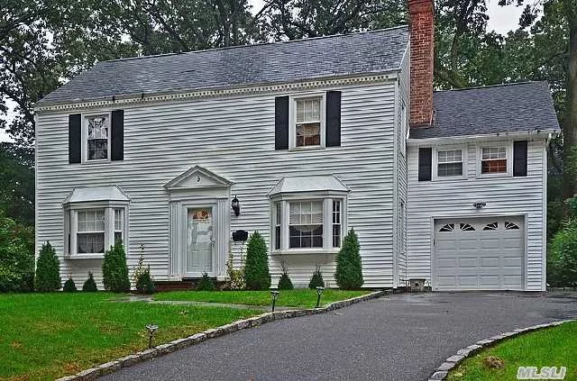 Recently Renovated Center Hall Colonial In The Village Of Flower Hill, Roslyn. Residence Is In Excellent Condition With 8 Rooms, 3 Bedrooms, 1.5 Baths, Finished Basement & 1 Car Garage. Property Is Located On 1/3 Of An Acre.