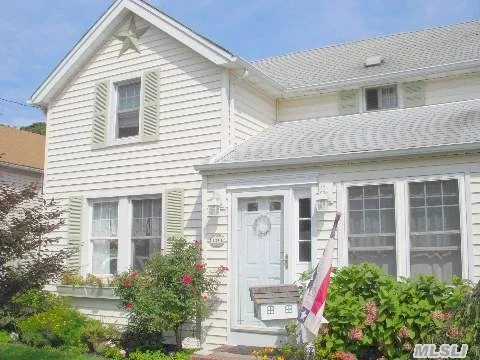 Gorgeous Village Colonial Circa 1884, New Roof, New Wide Plank Cherry Hardwood Floors, New Custom Kitchen With Granite & Stainless Steel Appliances, New Bath, Custom Mouldings Throughout, New Shed, Lovely Perennial Gardens, Charm Galore!! Super Low Taxes $5489.00 With Basic Star!- Close To Town & Beach, Don&rsquo;t Miss This One!!-