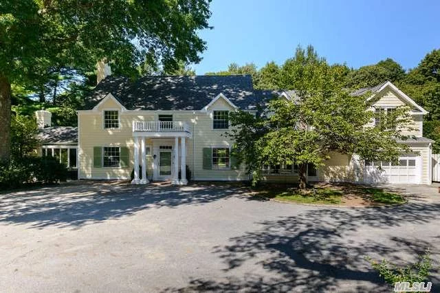 Beautifully Renovated 6 Bedroom Colonial Features Charm & Character With All Of The Modern Day Amenities. Gourmet Kitchen, Wonderful Master Suite, Lovely Maturely Landscaped 2 Acre Property With In-Ground Pool