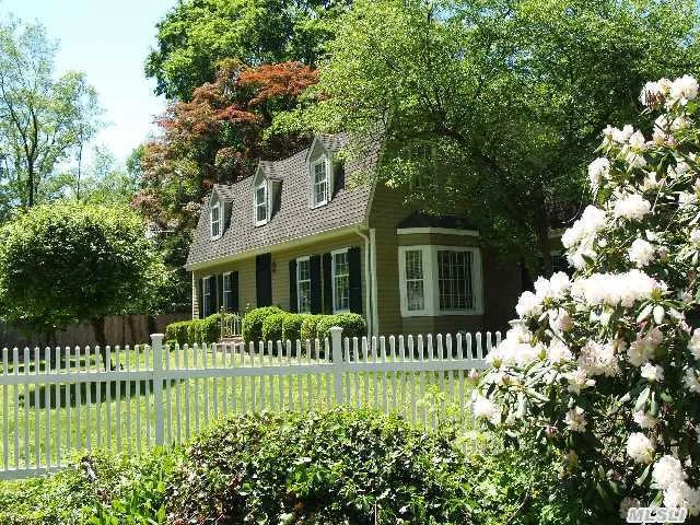 Built In 1982 A Williamsburg Colonial On A Cul-De-Sac With 3 Bedrooms And 2.5 Baths. Spacious Entertaining Rooms. Living Room With 18th Century Mantel. New Boiler And Hot Water Heater.