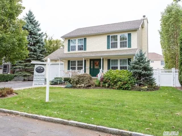 Price Just Reduced To $499, 000.This 3 Bedroom 2 1/2 Bath Center Hall Colonial Is Only 5 Years Old! Some Of The Extras Include Hardwood Floors, Cac, In-Ground Sprinklers, Cvac, Crown Mouldings. Basement With 8 Ft Ceiling. Landscape In Park Like Condition. Taxes Are W/O Exemption.