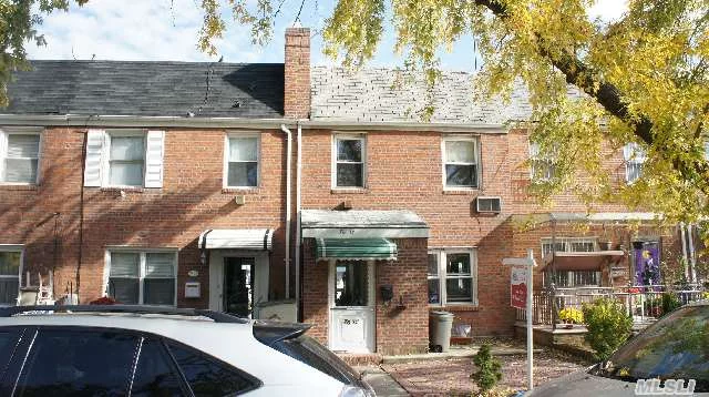 Beautiful 1 Family Attached Colonial Brick House. This House Features 3 Good Sized Bedrms, Recently Updated 1.5 Baths; Repointing Bricka S Walls, New Roof, Tank Less Hot Water, Adt Alarm System, Basement W/Big Family Room And Separate Entrance. Common Drive Way In The Rear, Minutes Away From Union Turnpike, St. John&rsquo;s, Transportation, Shops & Houses Of Worship.