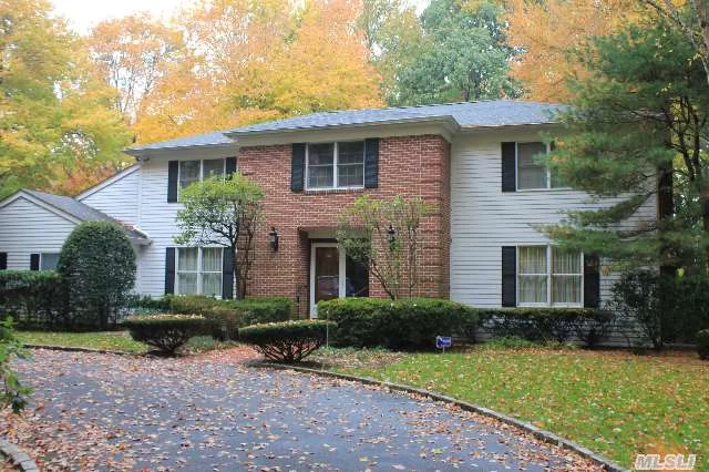 Elegant Center Hall Colonial In Harriman Estates. Situated On 2.15 Flat Acres With An In-Ground Gunite Pool. Expansive Entry Foyer, Living Room W/ Fireplace, Formal Dining Room, Eik, Family Room W/Fireplace,  5 Bedrooms, 3.5 Baths