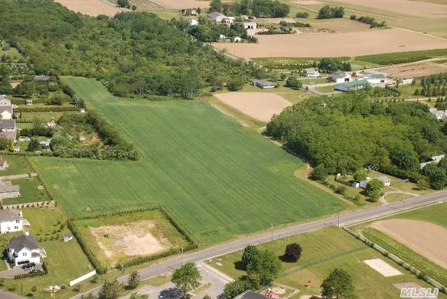 Great Location! 15.6 Acre Farm With Concrete Barn. Perfect Access With 2 Road Frontages. Perfect For A Vineyard, Horse Farm, Nursery Or Crop Fields. You Can Build 1 Custom Home On A 6000 Sq Ft Floating Envelope.