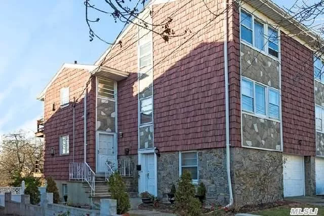 One Of The Largest Two Family In Whitestone. Over 3, 500 Sq. Feet. Triple Levels On The Fist Unit With Hardwood Floor Ground Level Basement, With Radiant Heated Tiles. 2nd Unit Duplex Apartment With Balcony Overlooking A Private Park. Central Air, Fenced Backyard. Conveniently Located.