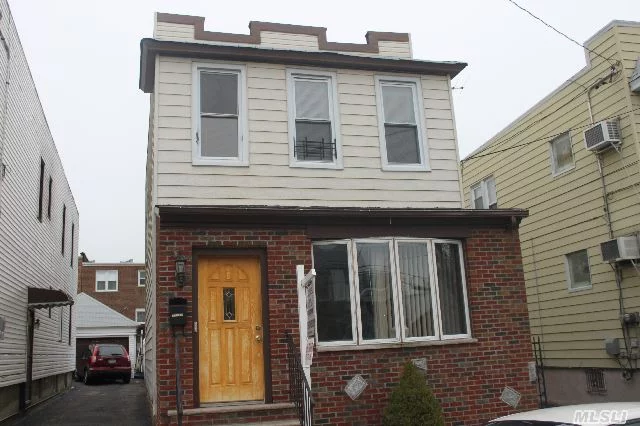 Nice 2 Family Detachted Home With 1.5 Car Garage And Finished Basement,