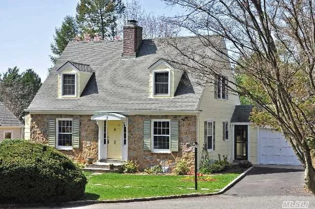 Charming 4 Bedroom, 3 Bath, Stone And Shingle Colonial, Flooded With Natural Light. Huge Deck With Steps To Expansive Flat Back Land With Flowering Fruit Trees. Spectacular, Approved Plans With Permit For Kitchen And Master Expansion. All Transferable To New Owner.