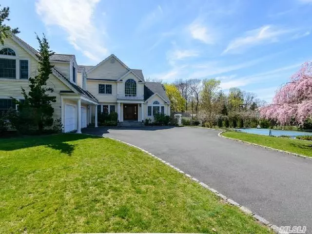 Reduced -Great Value! Soundside Beach, Custom Colonial, Ig Pool, Detached Cottage, Grrenhouse And Tennis Court Set On 1 Acre. Award Winning School District. Not In A Flood Zone But Located On A Tree Lined Private Road.  Owner Wants Offers And Brings Price Down To Say Sell!