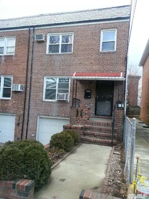 Semi Detach,  Solid Brick,  Spacious Rooms Thru- Out,  ,  Private Backyard * Income Producing Home,  With 3 Electric Meters And 2 Gas Meters. Quiet Treeline Block. Walk To Stores,  Dunkin Donuts,  And Bus Stop