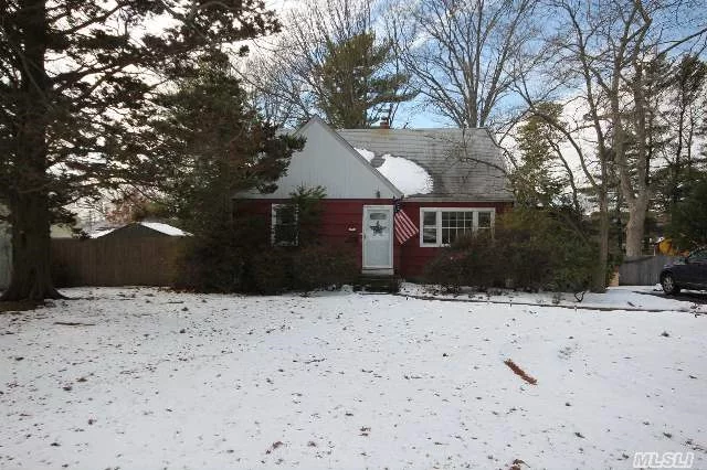 Open Floorplan In This Light And Bright Renovated Cape With Wood Floors, Large New Granite Eik With Island And Bench, New Bath, Living Room, 3 Bedrooms With Possibility Of A 4th. Full Unfinished Basement. Large Lot 100X150 With Brick Patio And Shed.
