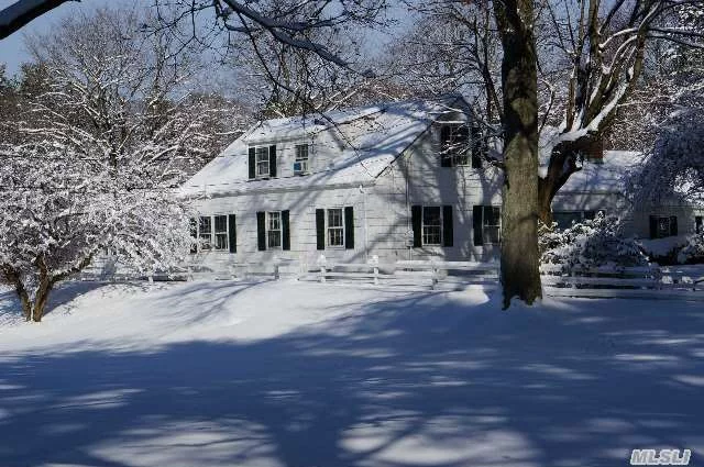 Wonderful Opportunity To Live Close To Locust Valley And Update A Charming 1950S House Or Build Your Own Custom House On Two Private Acres